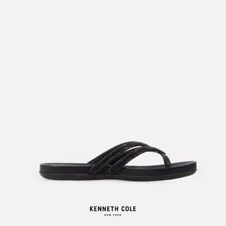 KENNETH COLE รองเท้าแตะผู้หญิง รุ่น Viva สีดำ ( SAN - RS92011MS-001 )