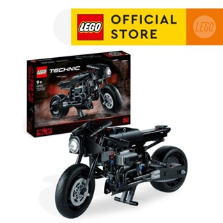 LEGO Technic 42155 THE BATMAN – BATCYCLE Building Toy Set (641 Pieces)