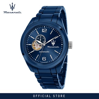 [2 Years Warranty] Maserati Traguardo 45mm Mens Automatic Watch R8823150002