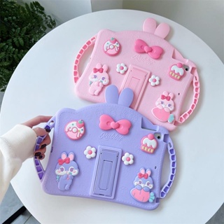 เคสยางนิ่ม กันกระแทก พร้อมขาตั้ง สําหรับ Huawei Matepad 10.4 นิ้ว Matepad T10 T10S 11 2019 2021 2022