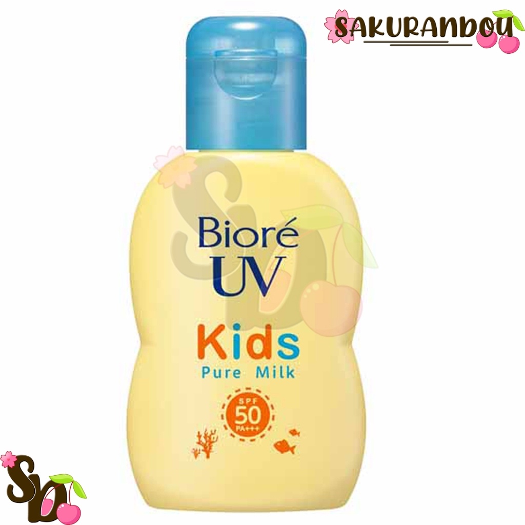 บิโอเร [พร้อมส่ง❢] ยูวี คิดส์ เพียว มิลค์ 70 มิล Biore UV Kids Pure Milk ของแท้ นำเข้าจากญี่ปุ่น