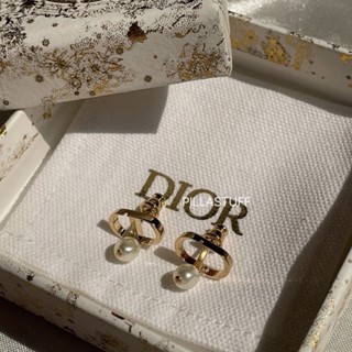 New🔥 Dior Petit Earrings ต่างหูดิออร์มุก