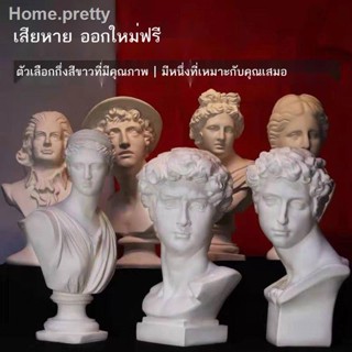 David Gypsum Head Marseille หญิงนอร์ดิกตกแต่งประติมากรรมการถ่ายภาพงานแต่งงานภาพวาด Sketch Art ทรัมเป็ต