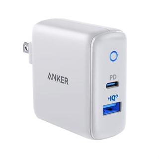 หัวชาร์จ 2 พอร์ต 35 วัตต์ ANKER POWERPORT PD สีขาว