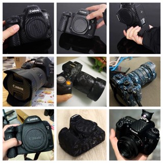 สติกเกอร์ฟิล์มติดตัวกล้อง Canon 600D 650D 700D 800D 850D 18-55 18-135