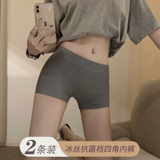 ﹊♟Anti-light Safety Pants Women s Hip-Lifting Seamless Leggings Thin Section Tight Boxer Ladies Underwear High Waist Min