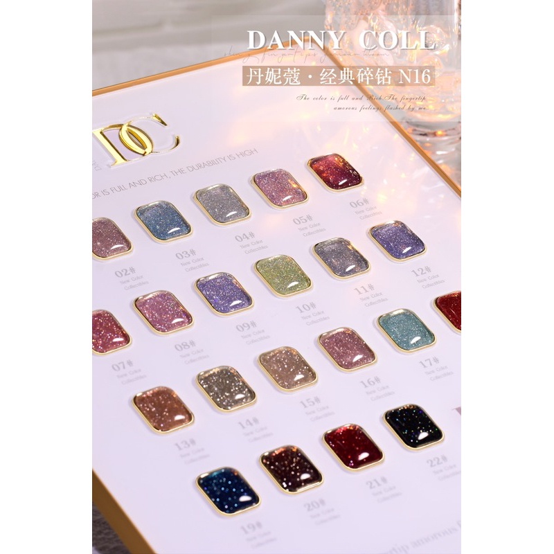 สีเจล​ สีแฟลช​ DANNY COLL 22Colors Flash Gel🔥#DC22