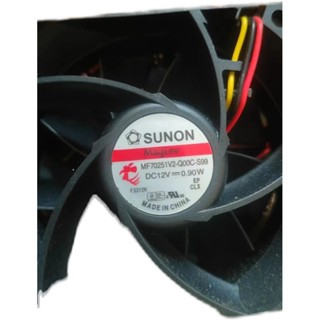 พัดลมแม่เหล็ก quasi-SUNON MF70251V2-Q00C-S99 7025 7CM 4-pin PWM