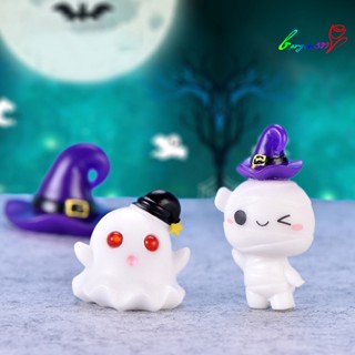 【AG】Halloween Ornament Exquisite Increase Atmosphere Smooth Surface Small Size Decorative Anti-crack Different Shapes Halloween Keyring