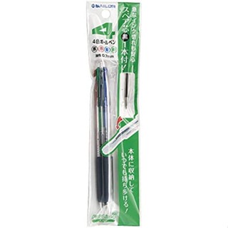 SAILOR FairLine Ballpoint Pen 4 Plus Transparent 5 ชุด 17-0361-002 st2899