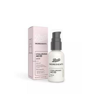 Boots Ingredients Hyaluronic Acid Serum บู๊ทส์ อินกรีเดียนส์ ไฮยาลูโรนิค แอซิด เซรั่ม 30ml.