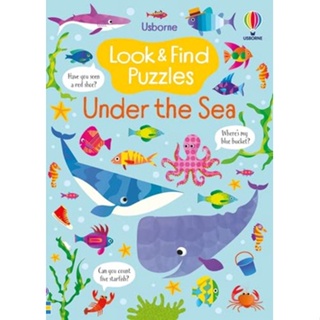 NEW! หนังสืออังกฤษ Look and Find Puzzles under the Sea (Look and Find Puzzles) [Paperback]