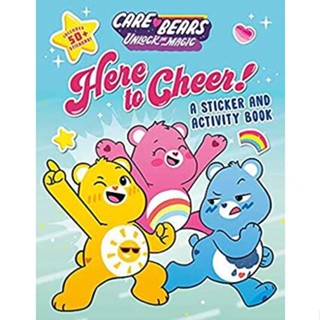 NEW! หนังสืออังกฤษ Here to Cheer! : A Sticker and Activity Book (Care Bears: Unlock the Magic) [Paperback]