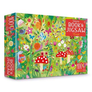 NEW! หนังสืออังกฤษ Book and Jigsaw Oceans (Usborne Book and Jigsaw) [Paperback]