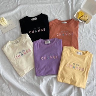 Sugarbeetshop | F93 BE THE CHANGE 🤍 เสื้อโอเวอร์ไซต์ oversize เสื้อยืดผ้า cotton