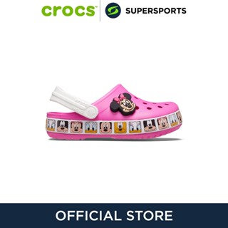 CROCS Fun Lab Minnie Mouse Band Clog รองเท้าลำลองเด็กเด็ก