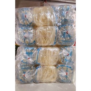 เส้นหมี่รวงข้าว(ตราใบโพธิ์)แพ็คใหญ่สุดคุ้มมี(6แพ็ค)เส้นเหนียวนุ่มผัดอร่อย