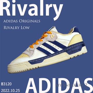 【ขนส่งฟรี】adidas Originals Rivalry Low ของแท้100%💯รองเท้าผ้าใบ