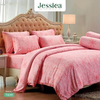 Jessica ผ้านวม 90 x 100 นิ้ว (ไม่รวมผ้าปูที่นอน) Tencel ทอ 500 เส้น พิมพ์ลาย กราฟฟิก T839 #เจสสิกา ผ้าห่ม