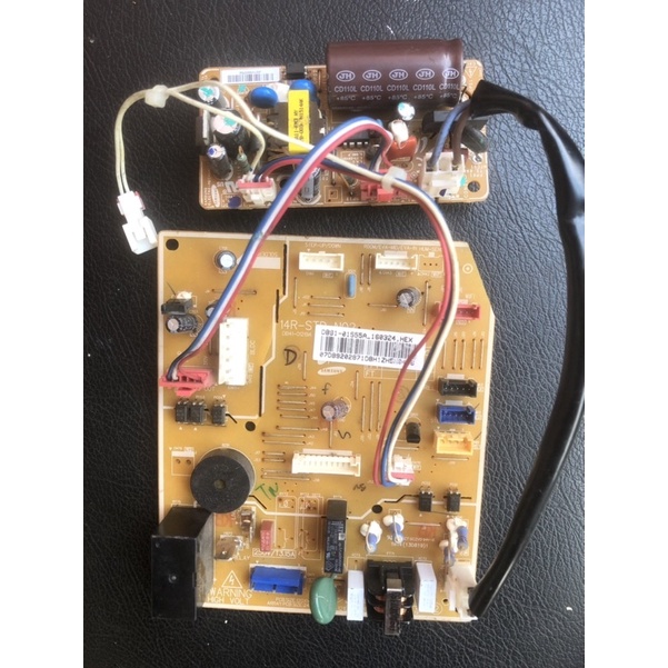 แผงวงจนแอร์ Samsungรุ่นAR13MRFSQURN-DB91-01555A สินค้าใหม่ๆมือสองใช้งานได้100%