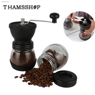 พร้อมสต็อก Coffee Bean Grinder เครื่องบดกาแฟวินเทจ เครื่องบดเมล็ดกาแฟ ที่บดเม็ดกาแฟ ปรับความละเอียดได้ Thamsshop