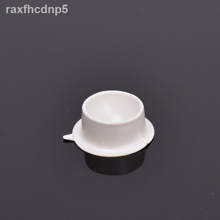 50X Dental Disposable Dappen Dish Bowl Ring Holder Plastic Container Adhesive