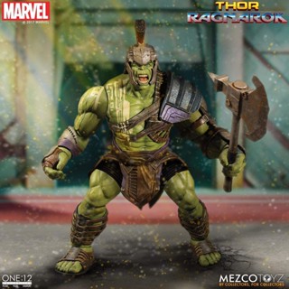 ○ของแท้จากการพิมพ์สปอต Mezco มด Thor 3 เวอร์ชั่นภาพยนตร์ Hulk 1:12 โมเดลตุ๊กตาที่เคลื่อนย้ายได้