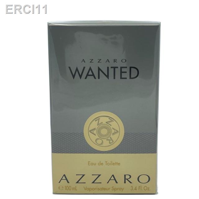 □๑✟น้ำหอมแท้100% Azzaro Wanted EDT ขนาด 100 มิล
