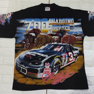 เสื้อยืด NASCAR วินเทจ OVP 700 horses  น่าสะสม ผ้าดำสภาพดีๆหายากครับ