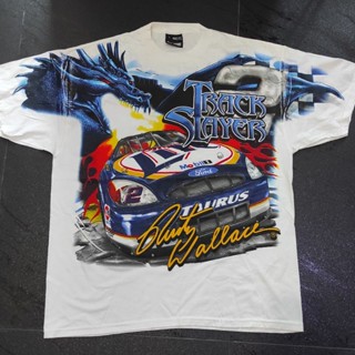 เสื้อยืด NASCAR วินเทจ OVP Track Slayer dead stock น่าสะสม 🏆