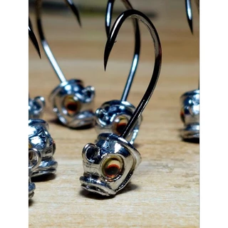 หัวจิ๊กมิดจั๊ด(Midjud Jig Head) ขนาด 3, 3.5, 5, 7, 10 กรัม
