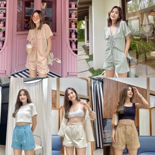 [กรอกโค้ด WDKUZE ลด 45.-] NICHARISSHOP - กางเกงขาสั้น รุ่น DAILY SHORTS