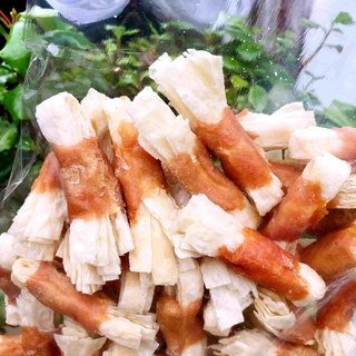 ไก่พันทาโร่ม้วนจิ๋ว 250 กรัม ขนมสุนัขไก่อบแห้ง สันในไก่อบแห้ง ไก่อบแห้ง ขนมน้องหมา ของว่างสำหรับสุนัข