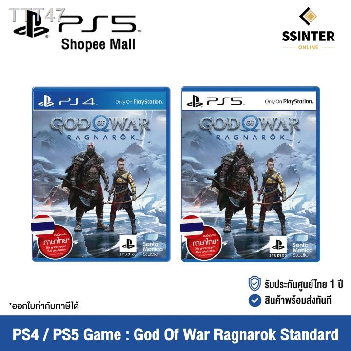 ✳[พร้อมจัดส่ง] PlayStation Game : PS4 / PS5 Game : God Of War Ragnarok Standard Edition แผ่นเกมส์ PS4 / PS5 Game : God O