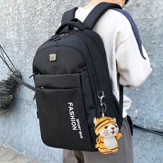 ราคาถูก2023 ใหม่กระเป๋าเป้สะพายหลังผ้า Oxford ชายกระเป๋าเดินทางความจุขนาดใหญ่กระเป๋าเป้สะพายหลังชายนักเรียนมัธยมต้นกระเป