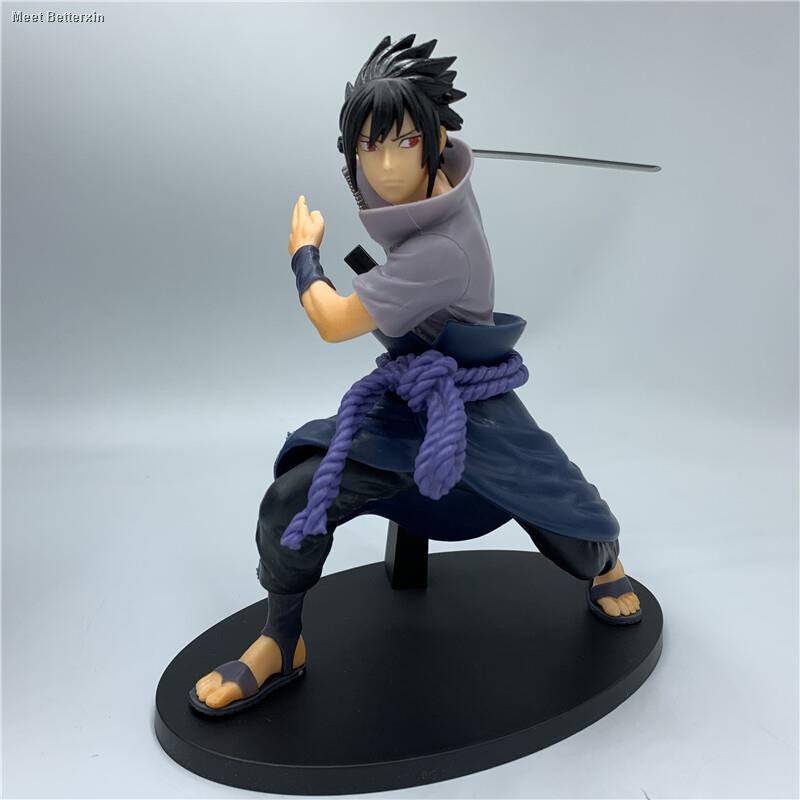 Banpresto Naruto Shippuden Anime Vibration Stars Figure Uchida Sasuke 18cm Action Figure Gift
