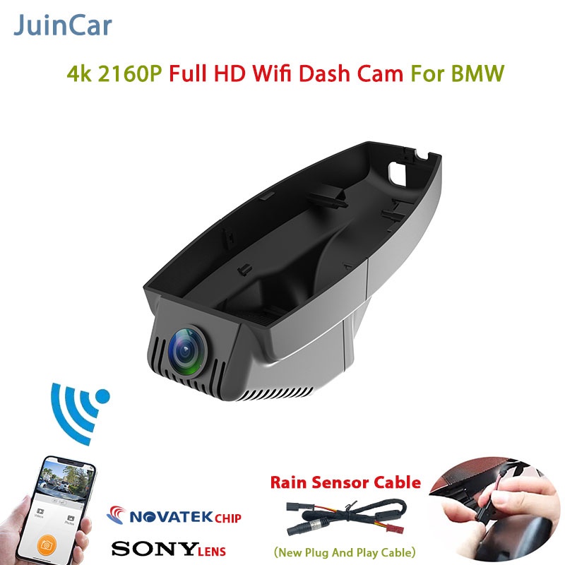 4K 2160P Wifi Dash Cam รถ Dvr กล้องสำหรับ BMW 1 3 5 6 7 Series E90 X1 E60 E65 E91 E83 E88 E70 E84 X3