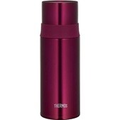 Thermos เทอร์มอส ขวดน้ำสแตนเลสสตีลเพรียว 0.35L เบอร์กันดี FFM-351 BGD k1266