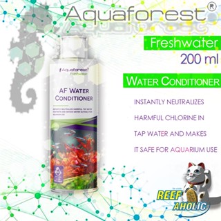 Aquaforest Water Conditioner 200ml Fresh Waterปรับคุุณภาพน้ำ ลดคลอรีนได้อย่างเฉียบพลัน ใช้ในการเปลี่ยนน้ำ การตั้งตู้ใหม่