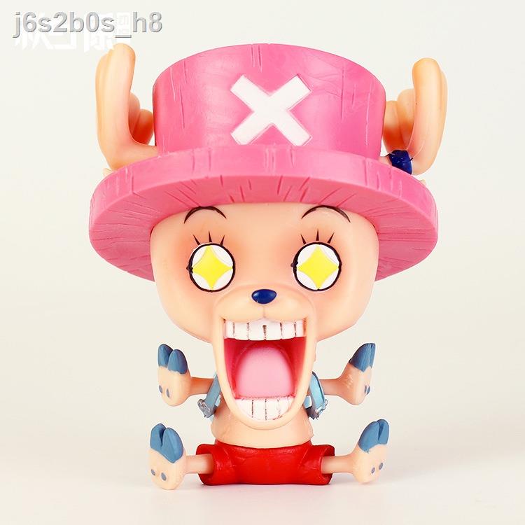 Akihabara Anime One Piece Figure Manufacturer Wholesale One Piece Q Version Star Eye Chopper Figure Ornament