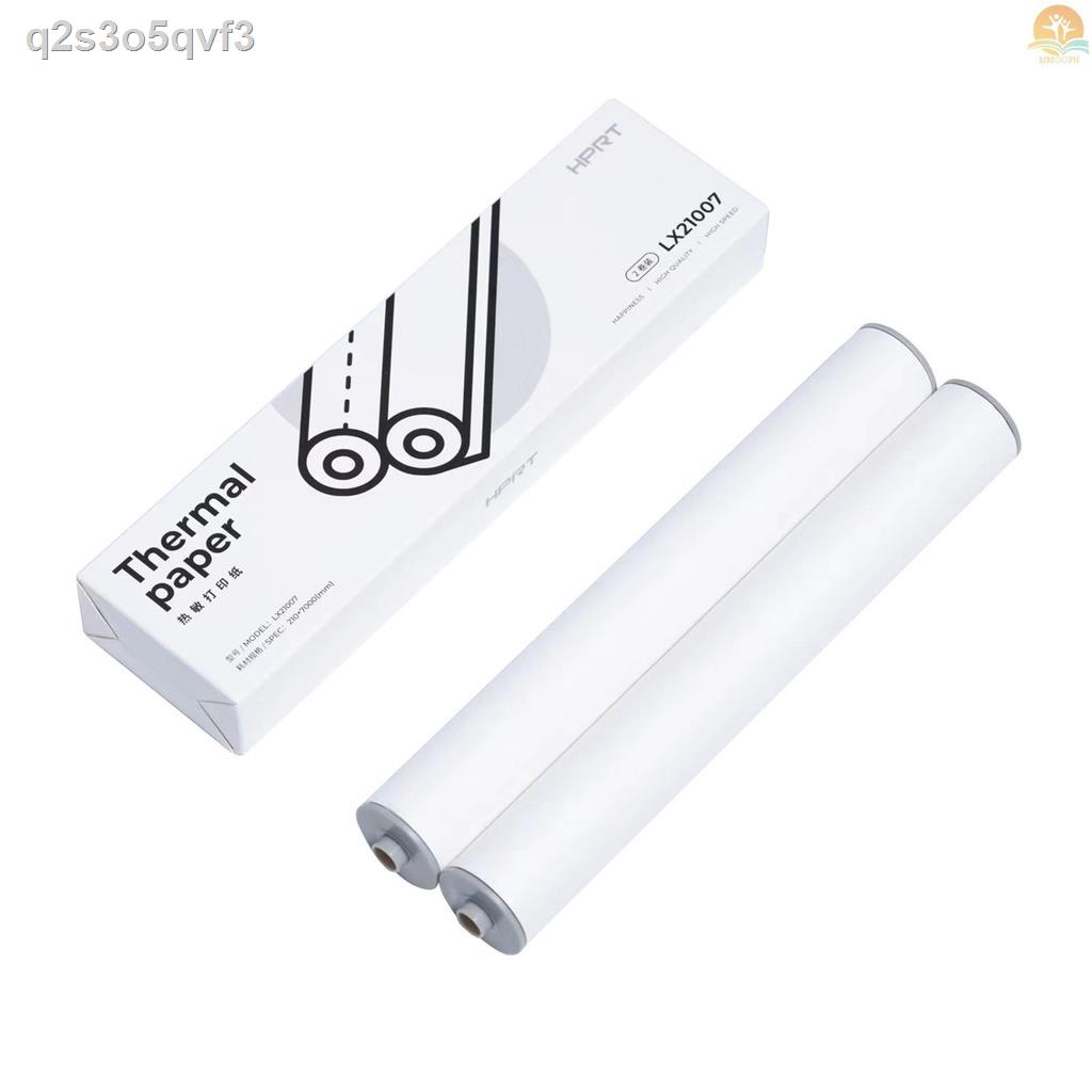 [MMOP] HPRT MT810 2PCS A4 Thermal Paper Roll for MT810 Thermal Printer BPA-free 10 Image Long-lastin