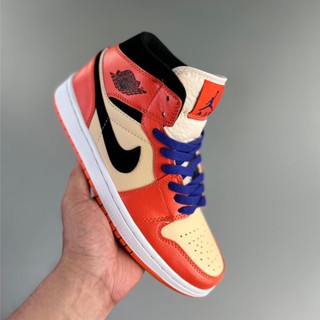 Original N_ike Air Jordan 1 Retro High OG AJ1 Jordan Generation รองเท้าผ้าใบลําลอง ข้อสั้น เหมาะกับการเล่นกีฬา