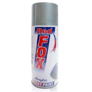 THE RICH BUYER REDFOX สีสเปรย์ 400 ซีซี รุ่น 215 สีเทา สีสเปรย์ สีพ่น สีกระป๋อง