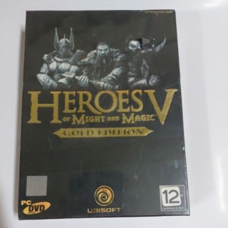 ้เกมส์คอมพิวเตอร์ PC Heroes V of Might and Magic Gold Edition แผ่นแท้ลิขสิทธิ์ สินค้ามือ1