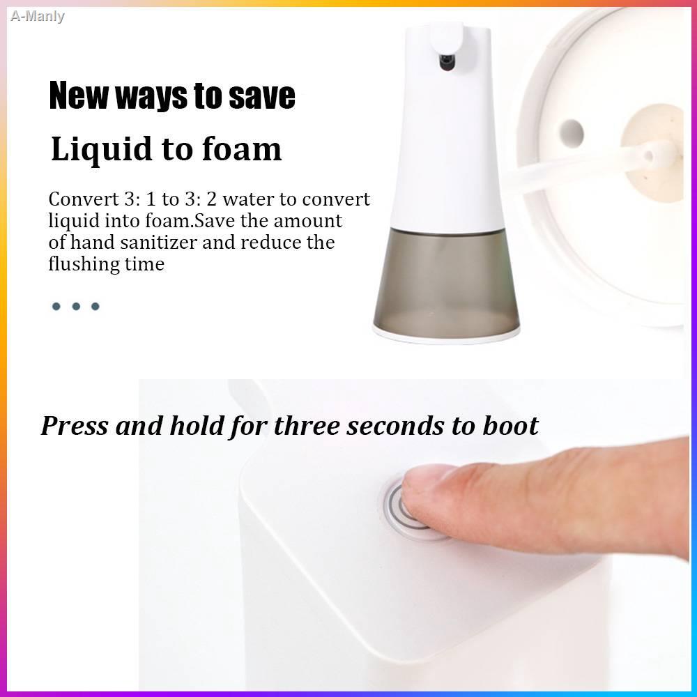Automatic Foaming Hand Wash Soap Dispenser Intelligent Liquid Soap Dispenser Washer Auto Induction Foam Washing Kitchen