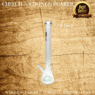 แจกันแก้ว Cheech &amp; Chongs beaker 20 Inch