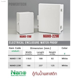 🔥ส่งไวจากไทย🔥Nano ตู้ พลาสติกกันนำ้ นาโน -11W, -22W