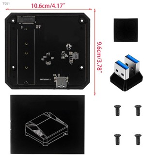 btsg M.2 Expansion Board for Argon ONE USB 3.0 to M.2 SATA SSD Adapter for Raspberry Pi 4 Model B Base V2/M.2 Case