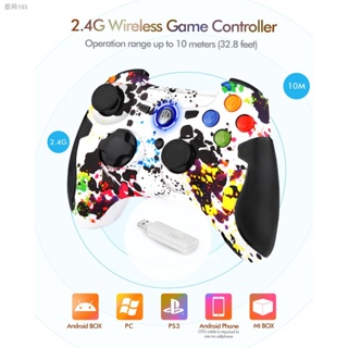 EasySMX ESM-9013 2.4G Wireless Controller with receiver Joysticks Dual Vibration TURBO for PS3/Android Phone Tablet/ Win