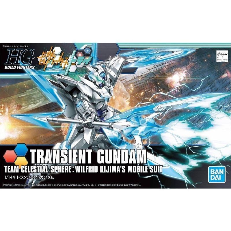 Bandai Gundam Assembly Model HG HGBF 1/144 Creator Transient Gundam